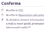 Conferma il tuo indirizzo mail